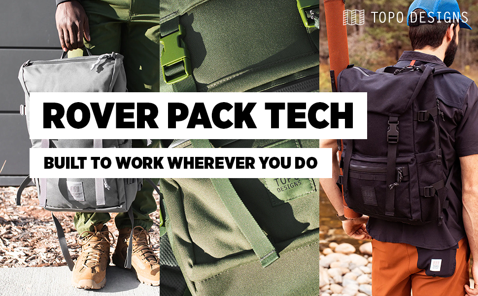 Balo Topo Designs (Corolado, USA) Rover Pack Tech 24.3L Đựng Laptop 15/16" - 30106